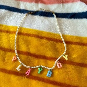 Women’s Coquette Pearl Playboy Necklace
